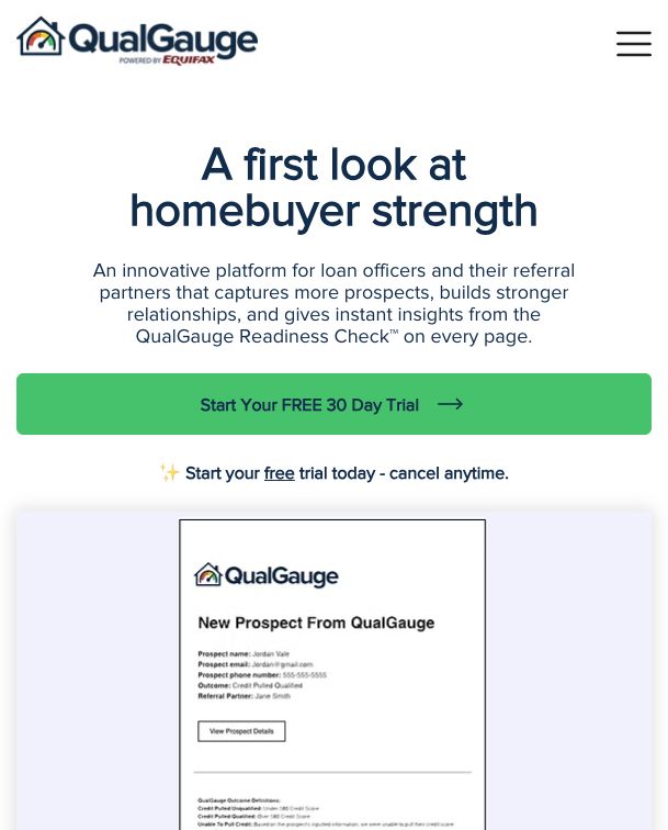 QualGauge public project preview